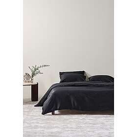 Jotex ZACK SATIN påslakanset dubbelsäng ekologisk Svart