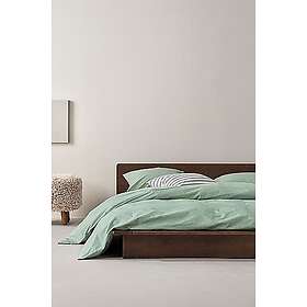 Jotex ZACK PERCALE påslakanset dubbelsäng ekologisk Grön