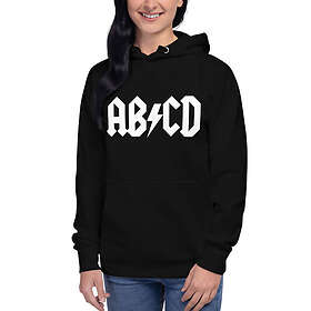 Fotomax Hoodie med texten "ABCD"