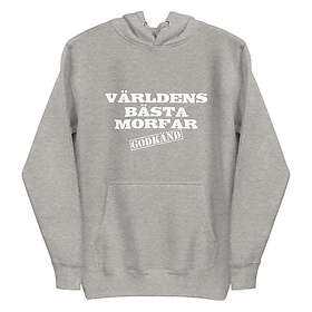 Fotomax Hoodie med texten "Världens bästa Morfar"