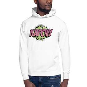 Fotomax Hoodie med texten "KAPOW"