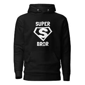 Fotomax Hoodie med texten "Super bror"