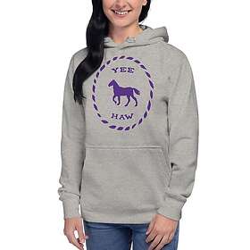 Fotomax Hoodie med texten "YEE HAW"