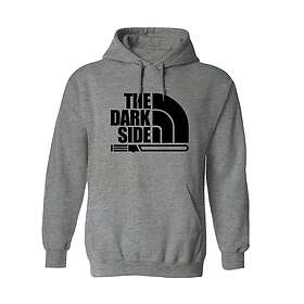 Fotomax Hoodie med texten "THE DARK SIDE"
