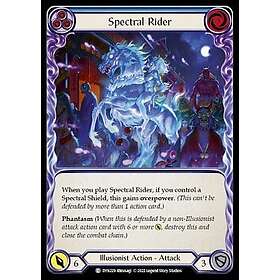Löskort: Dynasty: Spectral Rider (Blue) (Rainbow Foil)