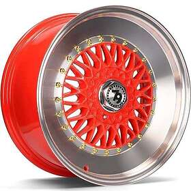 LIP 79 Wheels Sv-F Red Polished 8X17 5/112 ET30 CB72,6