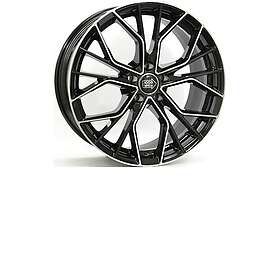 Miglia Mille 1020 Gloss Black Polished 8,5X19 5/108 ET45 CB63,4