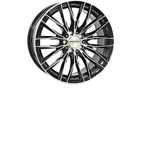 Monaco GP2 Gloss Black Polished 9,5X21 5/112 ET35 CB66,5