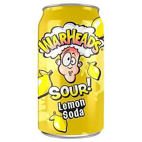 Warheads Sour Soda Lemon 355ml