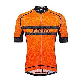 Cycology Life Behind Bars Short Sleeve Jersey Orange L Man