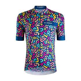 Gist Paint Short Sleeve Jersey Flerfärgad S Man