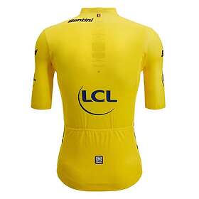 Santini Tour De France Official Overall Leader 2023 Short Sleeve Jersey (Homme)