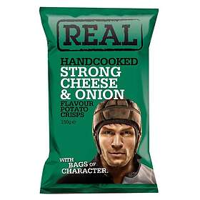 Real Strong Cheese & Onion Chips (150g)