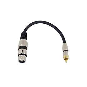 Omnitronic XLR Fe > RCA 0.2m