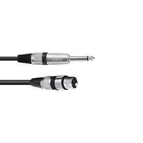 Omnitronic XLR Fe > 6,3mm Ma MO 0,9m