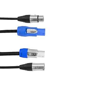 Eurolite Combi Cable DMX P-Con/3 pin XLR 5m