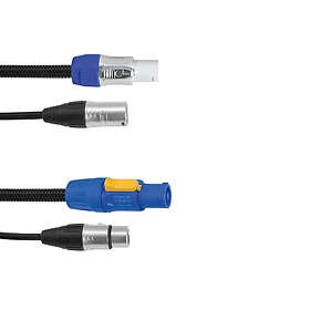 Eurolite Combi Cable DMX P-Con/3pin XLR 1.5m