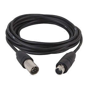 DAP Audio DMX Cable 5p XLR IP65 6m Neutrik