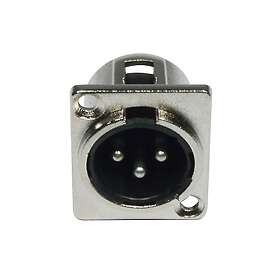 Accu-Cable XLR 3Pin Panel Metal M