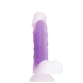So Divine Glorious Real Skin Feel Dildo Purple