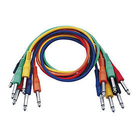 DAP Audio 1x6.3mm > 0.3m (6-pack)