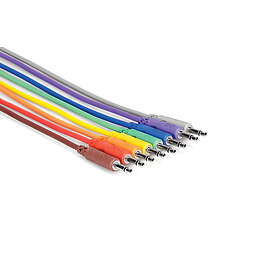 Hosa 3,5mm Ma MO > 15cm Patch Cable (8-pack)