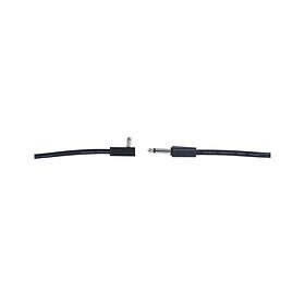 Rockboard Flat Instrument Cable Black 6m straight/angled