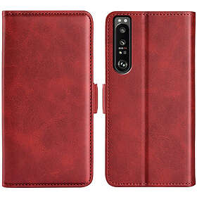 Capida Sony Xperia 1 IV Klassiskt läderfodral plånbok