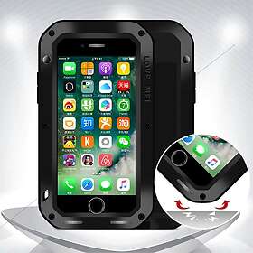 Capida iPhone SE 3 5G (2022) 2020 8/7 LOVE MEI hårt skal med skärmskydd