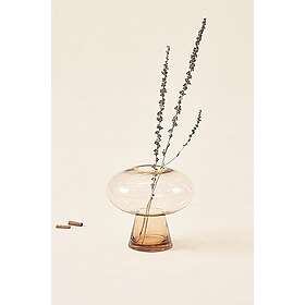 Jotex JOLINE glass Vase höjd 20 cm Amber