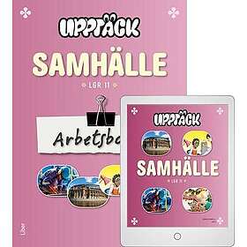 Upptäck Samhälle Arbetsbok med Digitalt Övningsmaterial