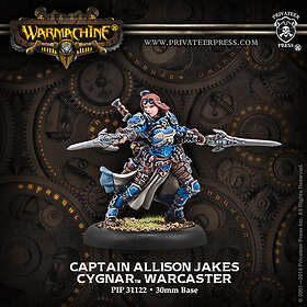 Allison Cygnar Captain Jakes (Warcaster)
