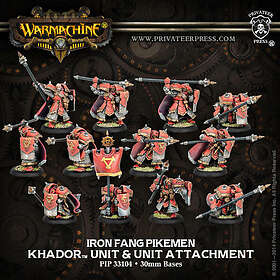 Black Dragon Khador Iron Fang Pikemen (Unit)