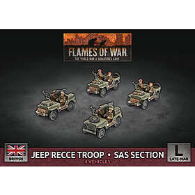British Jeep Recce Troop SAS Section (plastic)