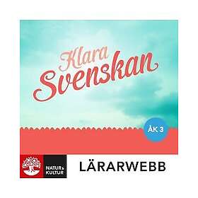 Natur & Kultur Digital Klara svenskan åk 3 Lärarwebb 12 mån