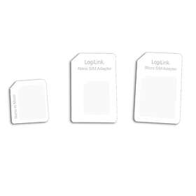 LogiLink SIM-kortsadaptrar 3-pack AA0047