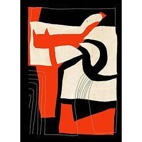 Malerifabrikken Poster The Loose Cat Svart