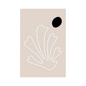Malerifabrikken Poster The Leaf 2 Beige