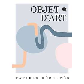 Malerifabrikken Poster Objet 4 Blå