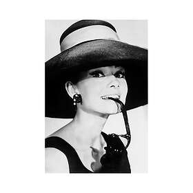 Malerifabrikken Poster Audrey Hepburn 2 Svart