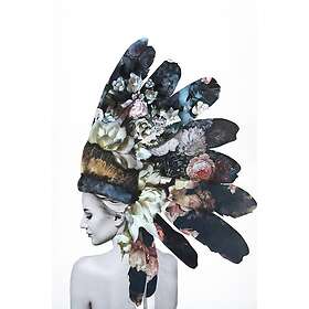 Malerifabrikken Poster Indian Couture Vit