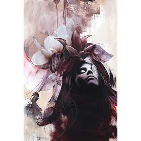 Malerifabrikken Poster Imperfection red Vinröd