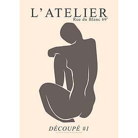 Malerifabrikken Poster 1 Decoupé #1 Beige