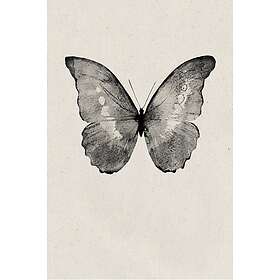 Malerifabrikken Poster Black Butterfly Beige