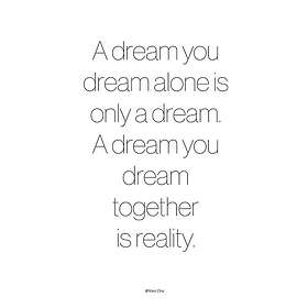 Malerifabrikken Poster A Dream Vit