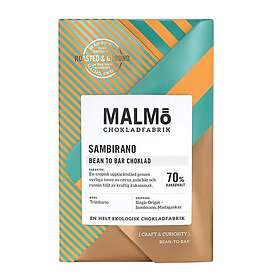 Malmö Chokladfabrik Sambirano 70% Ekologisk Bean To Bar 58g