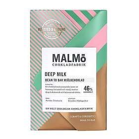 Malmö Chokladfabrik Deep Milk 46% Ekologisk Bean To Bar Mjölkchoklad 58g
