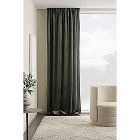 Jotex SAVANNAH RECYCLED multifunktionsgardin 1 längd Mörkgrön