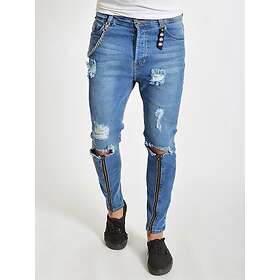 Kid Famous Org Zipper Jeans (Herr)