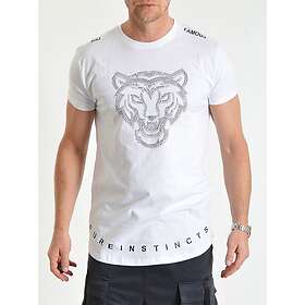 Kid Famous Crystal Tiger Tee (Herr)